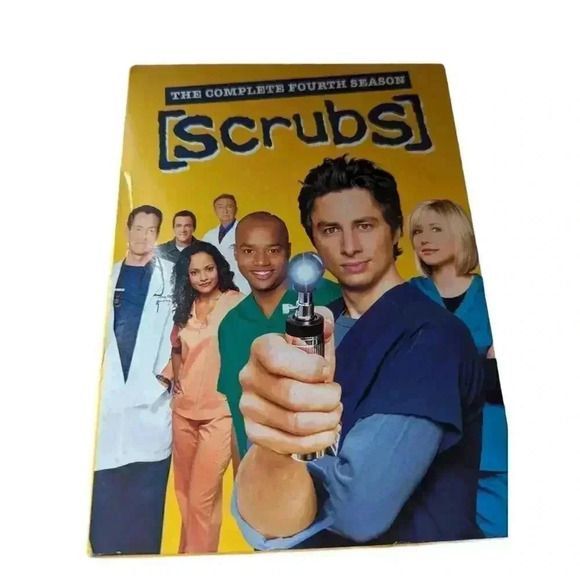 Scrubs - The Complete Fourth Season (DVD, 2006, 3-Disc Set) - Picture 1 of 2
